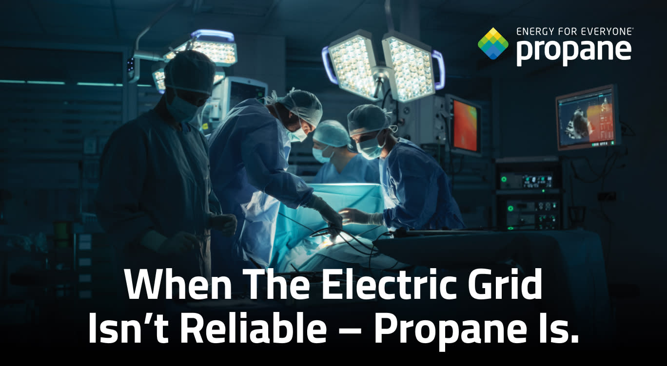 When The Electric Grid Isn’t Reliable – Propane Is.