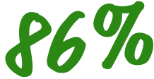 86%