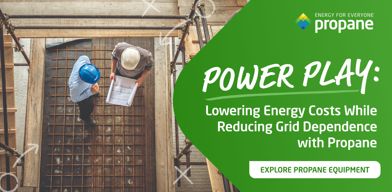 Lowering Energy Costs While Reduing Grid Depedence with Propane