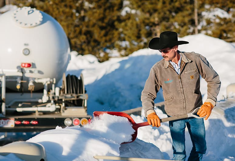 What happens to propane during severe weather events? PERC