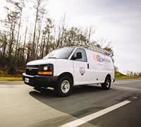 Propane Autogas Van on Highway Photo | PERC