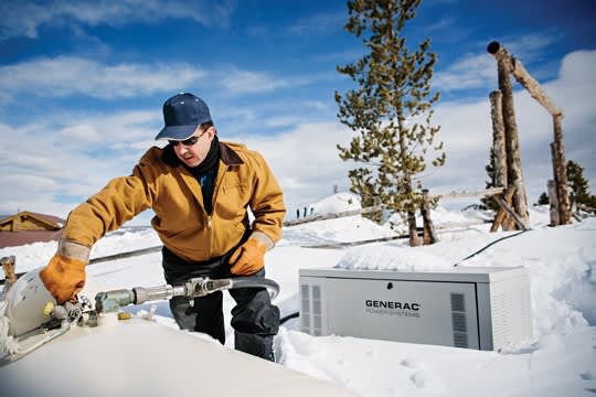 Winter Generator Photo | PERC