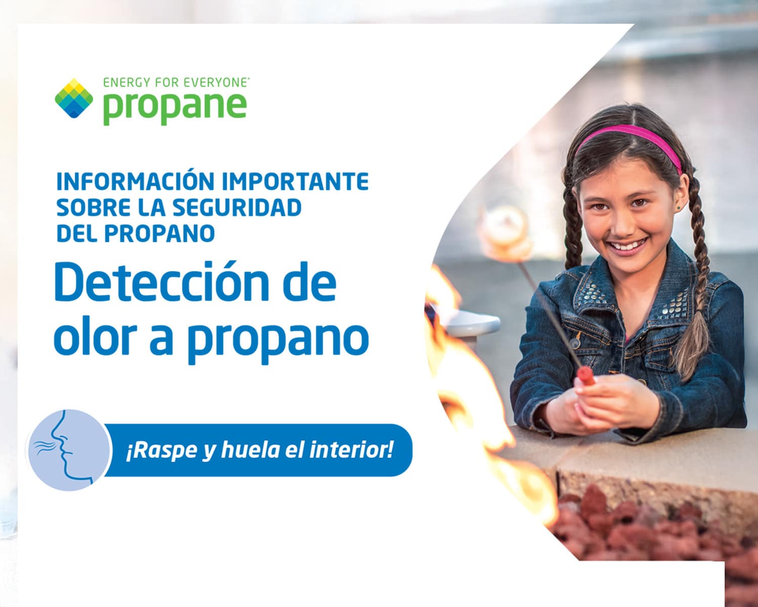 Spanish version: Important Propane Safety Information for You and Your Family Self-Sealing Mailer