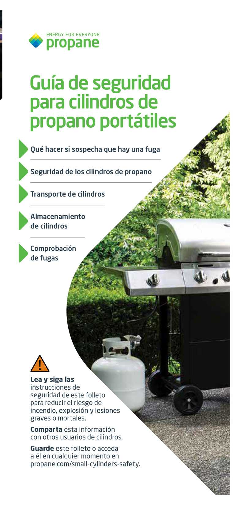 Spanish – Small Cylinder Safety Brochure