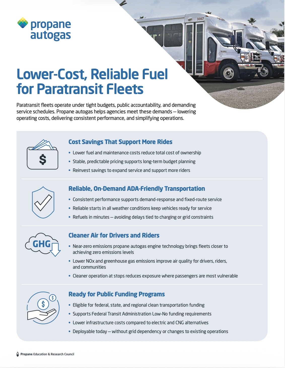 Paratransit One Sheet