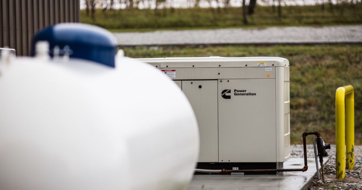 Commercial Standby Generator Photo