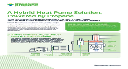A Hybrid Heat Pump Solution, Powered by Propane | PERC
