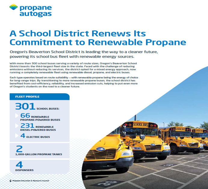 Beaverton Renewable Propane Case Study | PERC